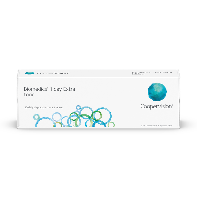 Biomedics 1 Day Extra Toric (30 db, napi kontaktlencse)