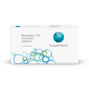 Biomedics 55 Evolution (6 db, havi kontaktlencse)