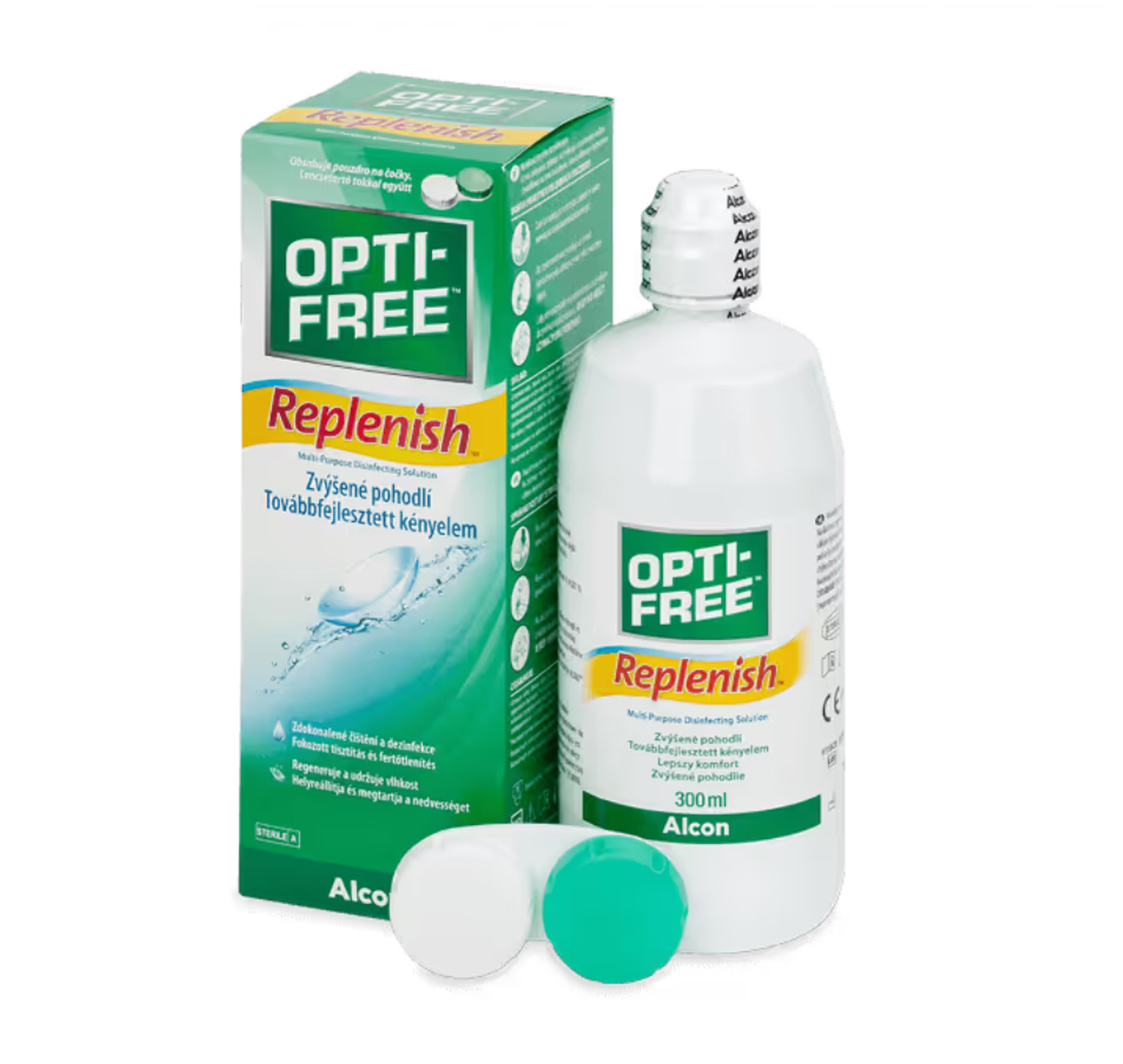 OPTI-FREE Replenish kontaktlencse ápoló 300 ml