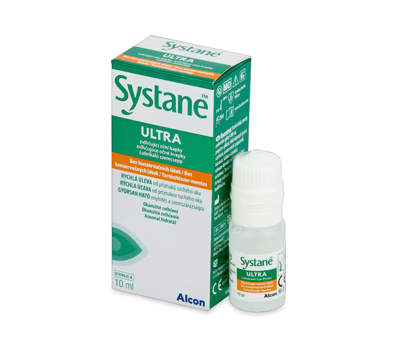 Systane Ultra Tartósítószer-mentes szemcsepp 10 ml