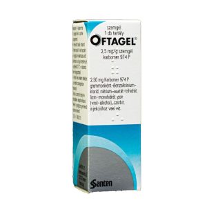 Oftagel 2,5 mg/g szemgél 10 g