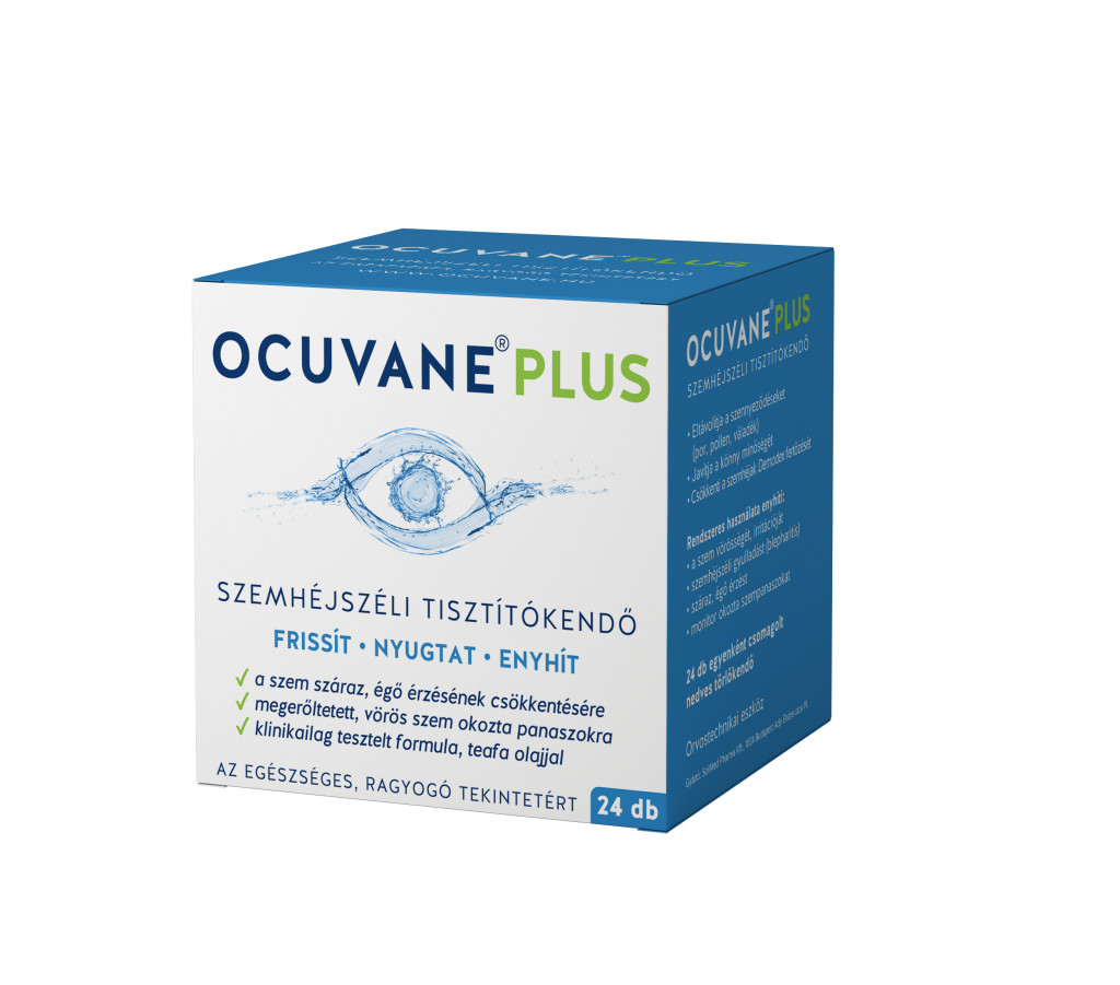 Ocuvane Plus szemhéjszéli tisztítókendő 24 db