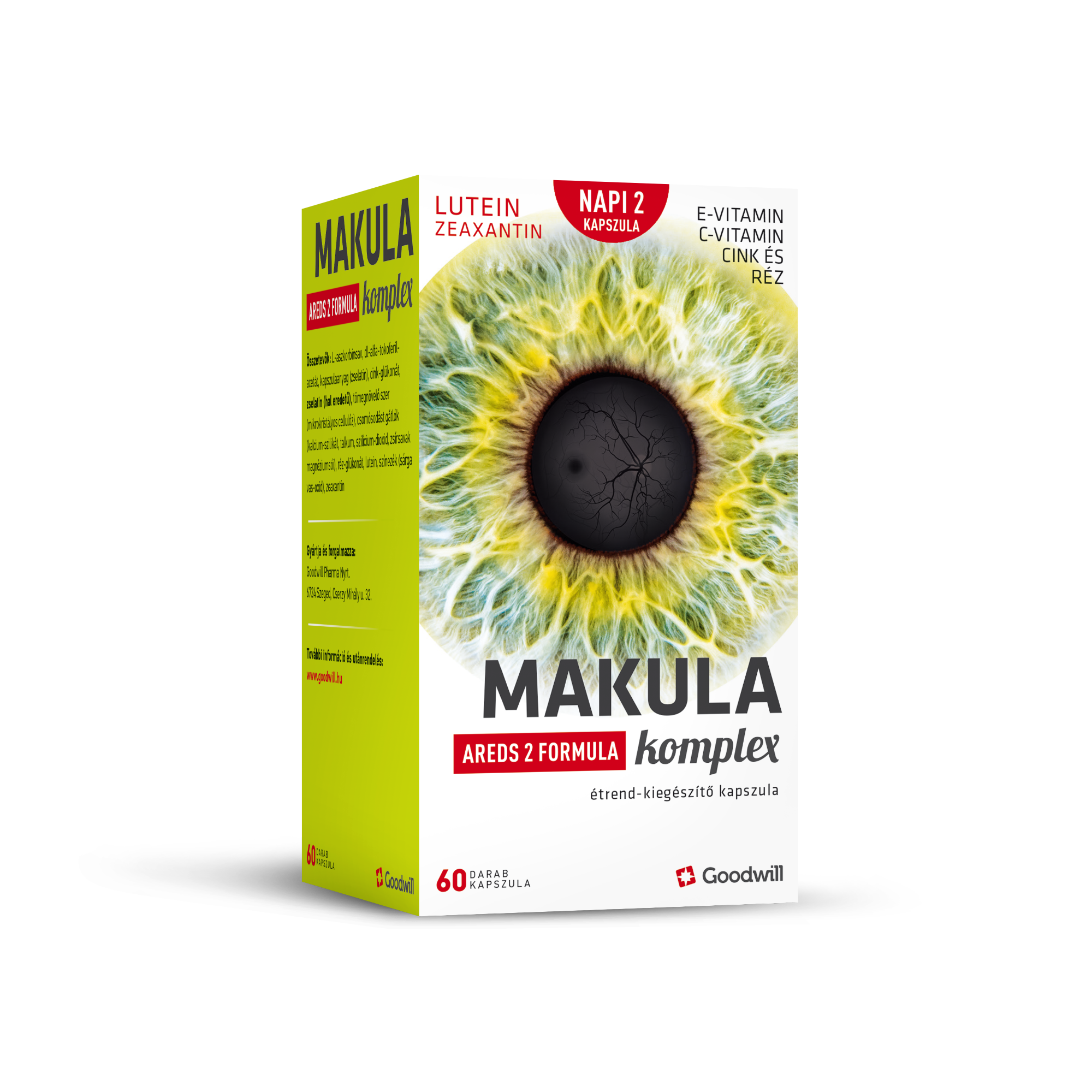 Makula komplex AREDS 2 FORMULA (60db)