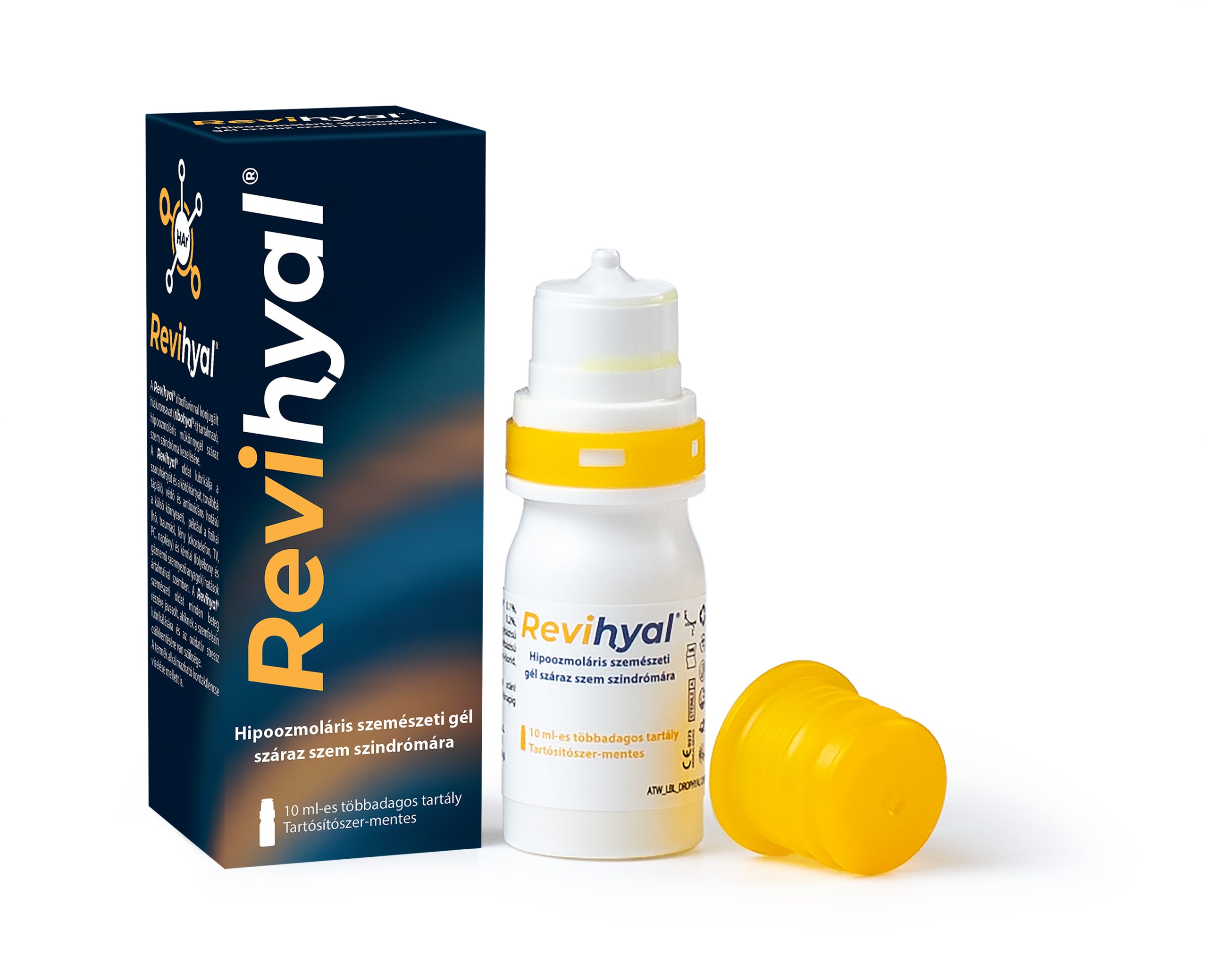 Revihyal hipoozmoláris szemészeti gél 10 ml