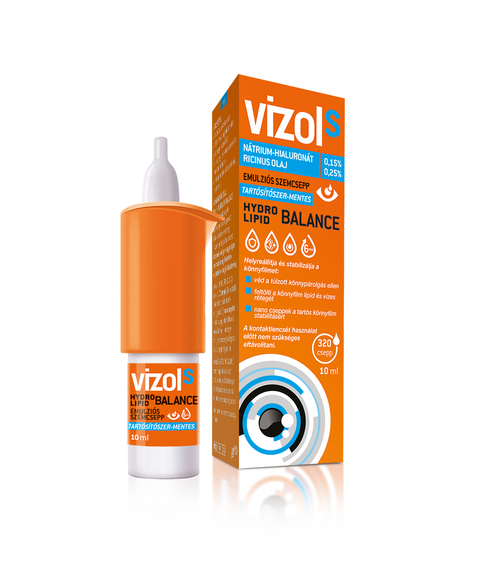VizolS Hydro Lipid Balance szemcsepp 10 ml
